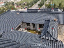 828仿古彩钢瓦 古典韵味与现代工艺的完美融合